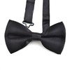 TOPTIE Mens Formal Tuxedo Solid Color Satin Bow Tie Classic