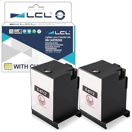 LCL Compatible Maintenance Box T6712 C13T671200 2 Pack Replacement for Epson Workforce Pro WF-6090DW WF-6090DTWC WF-6090D2TWC WF-6590DWF Series WF-6590DWF WF-6590DTWFC WF-6590D2TWFC WF-8090DW