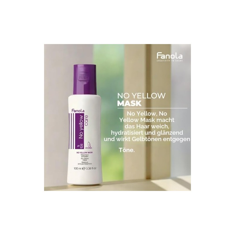 Fanola No Yellow Mask, 100 ml Banana