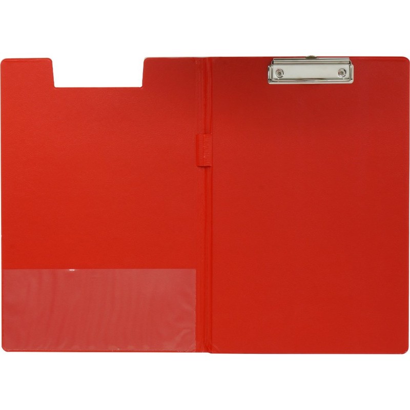 Esselte 56047 A4 Clipfolder with Cover, Rigid Plastic, Black