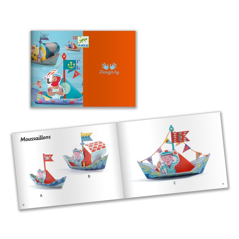 Djeco – Painting Origami Floating Boats