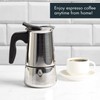 Primula Stainless Steel Stovetop Espresso Coffee Maker, 4-Cup, 3.5"D x