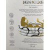 Minnidip The Signature Gilded Marble Luxe Inflatable Designer Pool 5.5’