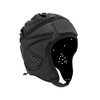 Topeter Rugby Helmet, Padded and Protective Headgear for Football, Soccer (Black)