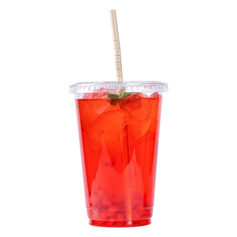 Restaurantware-Basic Nature 7.8 Inch Bendable Paper Straws, 100 Count Sustainable