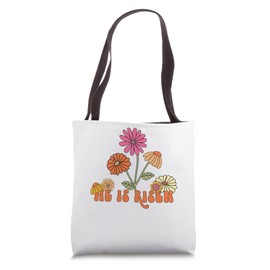 m2 He is Risen Easter Tote Bag