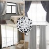 100 Pieces Roman Blind Crutain Rings 16mm Roman Curtain O