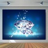 PHMOJEN Shining Diamonds Backdrop, Big Crystal Diamond Gems ( No