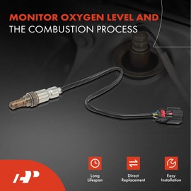 A-Premium - Sensor de oxígeno O2 compatible con Ford F-150 2015-2017, Mustang 2015-2019, F53, F59, E-350/E-450/F-450/F-550 Super Duty, 2.5L 3.7L 5.0L 5.2L 6.8L