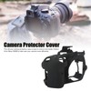 D5200 Camera Case, Soft Silicone Protective Cover Housing Frame Shell