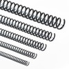 SIMPROFFICE 50 Pack Spiral Binding Coils 4:1 Pitch, Mixed Size,