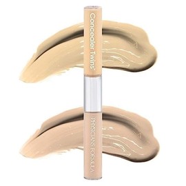 Physicians Formula Twins 2-in-1 Liquid Concealer, Colour Correcting and Lightweight, Skin-Coloured Liquid Concealer, Non-Staining and Waterproof, Yellow/Light Tint