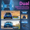 Dash Cam Front and Rear, 4K Dash Cam WiFi/APP Control