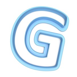 Sweet Prints Inc Letter G Cookie Cutter - Dishwasher Safe (3.5")