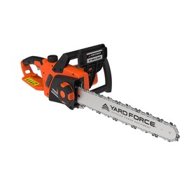 Yard Force 16-inch Electric Chain Saw YF1516CS with Automatic Lubrication, Tool Free Chain Bar Tensioning, Built-in Safety Switch, Low Kick Back