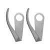 Jitterbug (2-Pack) Air Windshield Remover Blades 95mm (3.74") Pneumatic Windshield