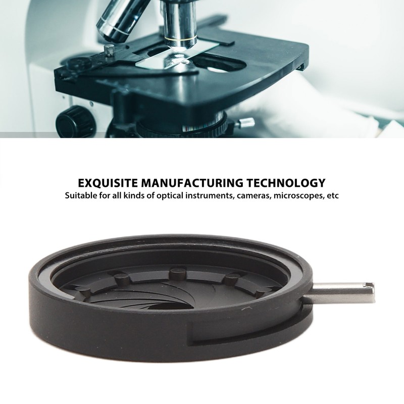 Adjustable Iris Aperture Diaphragm 1 to 16mm Aluminum Alloy Iris