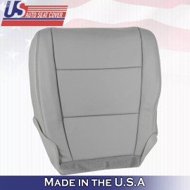 US Auto Seat Cover Inc 2014 2015 For Honda Pilot Driver Side Bottom Synthetic Leather Seat Cover Gray