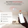 PHYSEN Smart WiFi Detector de Humo 10-Año Batería, Detector de