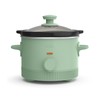 bella 1.5 Qt Slow Cooker with 3 Heat Manual Control,