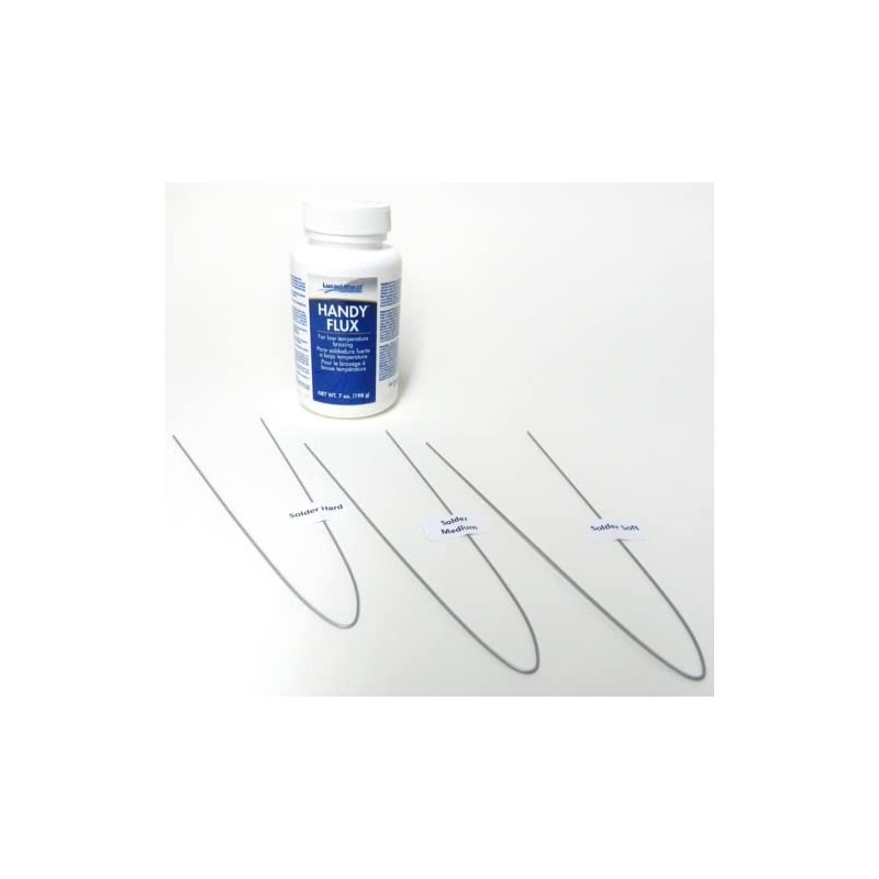 JTS Jewelry Soldering Kit Handy Flux Jewelers Silver Solder Wires