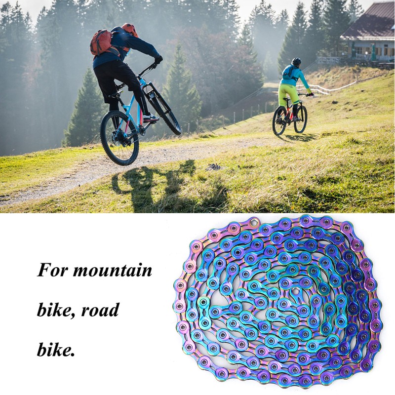 ZTTO Bike Steel Colorful Variable Speed Chain Accessory for Mountain