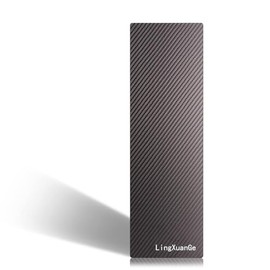 LingXuanGe Balayage Board Matte Board is a Hair Coloring Tool for Professional Salons and Hairdressers - Hair Coloring Board Coloring Dyeing Board(Matte Black A)