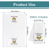 DLTRXMY Banana Years You're Bread Funny Kitchen Towel, Dish Towel,