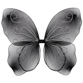 Zac's Alter Ego Small Girls Fancy Dress Glitter Butterfly Fairy Wings