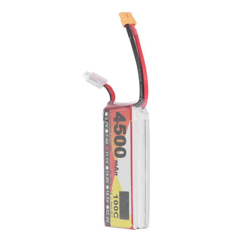 RC Lipo Battery 4500mAh 11.1V 100C 3S Remote Control Vehicles