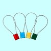 One-Tag Circuit Breaker Cable Seal Locks (10-Pack) Waterproof Blue
