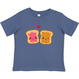 inktastic Peanut Butter and Jelly Baby T-Shirt 24 Months Indigo 45a1a
