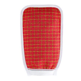 KAKOOI Exfoliating Bath Scrubbing Gloves - Dead skin cells remover(1Piece of Pack,Red)