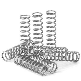 GUNGY Compression Spring Stainless Steel Spring Compression Springs 40 mm Wire Diameter 1.2 mm Outer Diameter 10 mm Length 40 mm Maximum Spring Force 4.2 kg Pack of 10