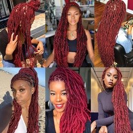Leeven 16 Inch Springy Twist Hair for Afro Marley Locs 3 Packs Afro Kinky Curly Marley Braiding Hair Extensions Pre Separated Popping Spring Twist Crochet Hair for Distressed Locs/BUG#