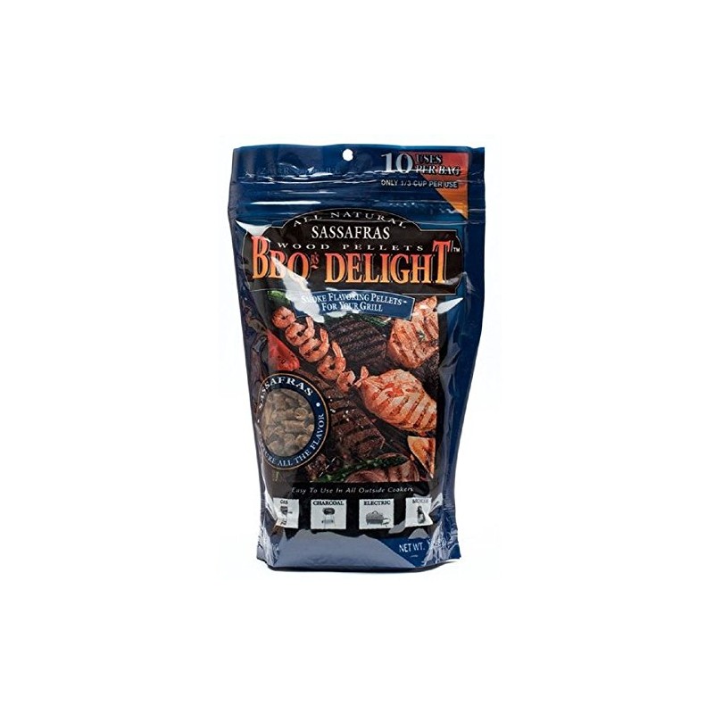 BBQ'rs Delight Sassafras Wood Pellets 1lb Bag