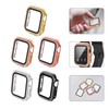 Gatuida 10pcs Glitter Watch Cover Case for Scratch Protector Shell