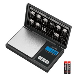 CAMRY Pocket Scales, 500 g/0.01 g, Digital Scale, Gold Scale, Coin Scale, Powder Scales (Black)