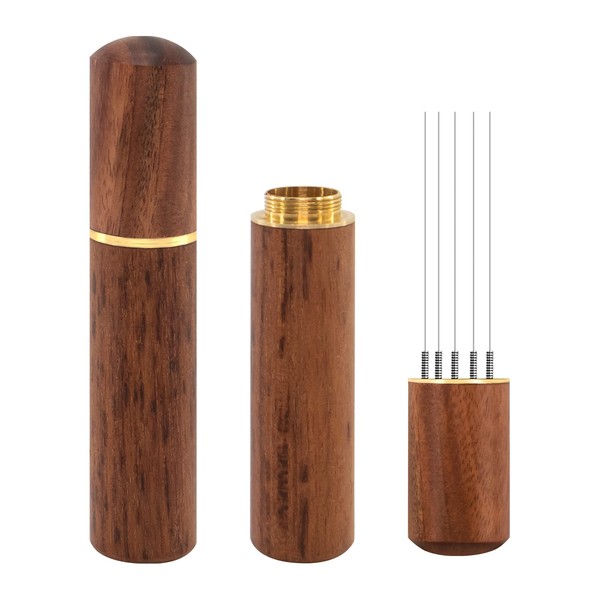 Zolunu Espresso Coffee Stirrer 5 Needles 0.4mm Espresso Distribution Tools,
