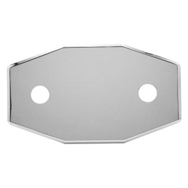 Westbrass A504-26 Two-Hole Remodel Cover Plate for Bathtub and Shower Valves, Polished Chrome
