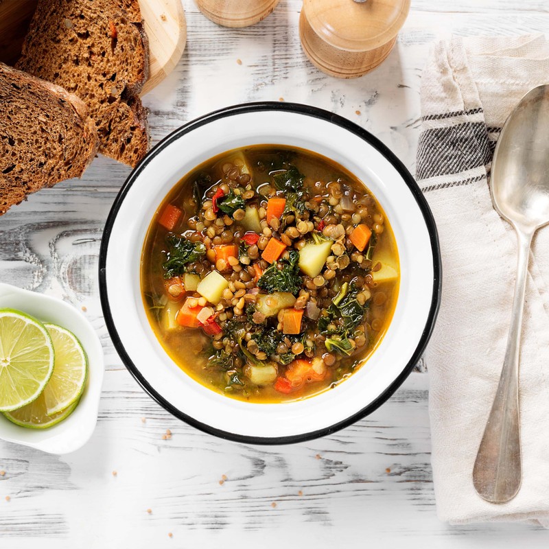 Yupik Organic Green Lentils, 2.2 lb (35.2 oz), Pack of