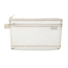 Midori 41833006 Pen Case, Mesh Pen Pouch, Gray A