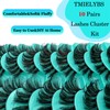 Lash Clusters DIY 100pcs Cluster Lashes Natural Look 9-16mm 3D
