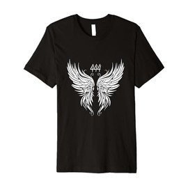 444 Angel Number Angelic Numerology four four four Premium T-Shirt