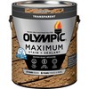 Olympic Maximum 1 gal. Canyon Brown Transparent Exterior Stain and