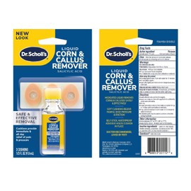Dr. Scholl's Corn/Callus Remover Liquid, 0.33 Ounce