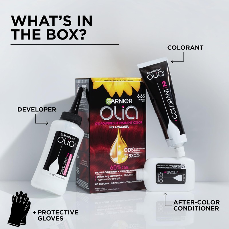 Garnier Hair Color Olia Ammonia-Free Brilliant Color Oil-Rich Permanent Hair