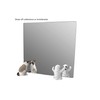 Grey Tinted Clear Acrylic Plexiglas (Smoked) Sheet 24" X 24"