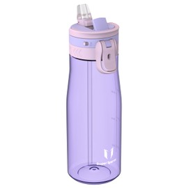 Sparrow Water Bottle 1L - One-Tap TouchFlow Water Bottles with Straw - Non-Toxic - BPA Free Tritan Bottles - Leak Proof & Sustainable Drinks Bottle for Sports, Outdoors