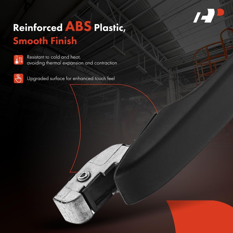 A-Premium Rear Right Passenger Side Exterior Door Handle Compatible with